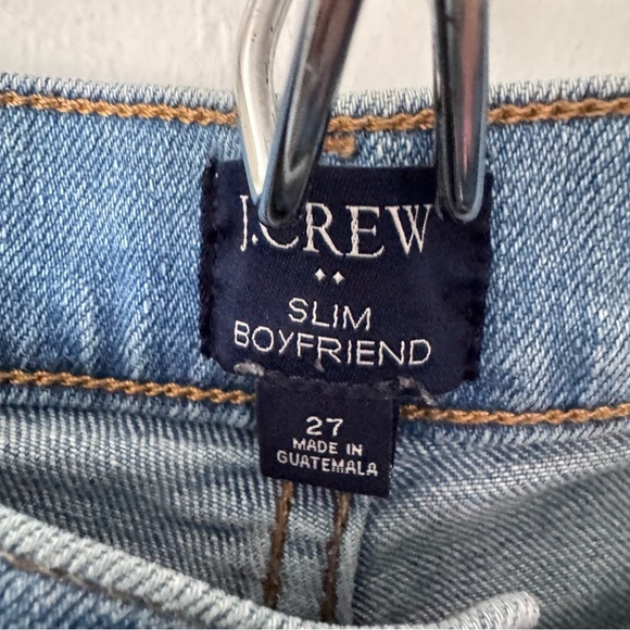 J. Crew womans Slim Boyfriend denim jeans Size 27 - Picture 4 of 10